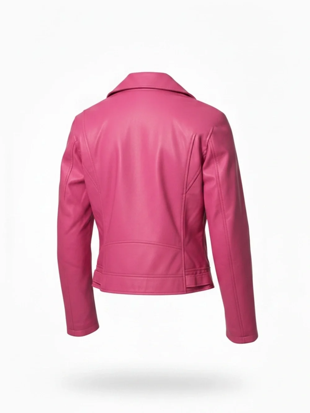 Torrid Hot Pink Faux Leather Moto Jacket Size 2